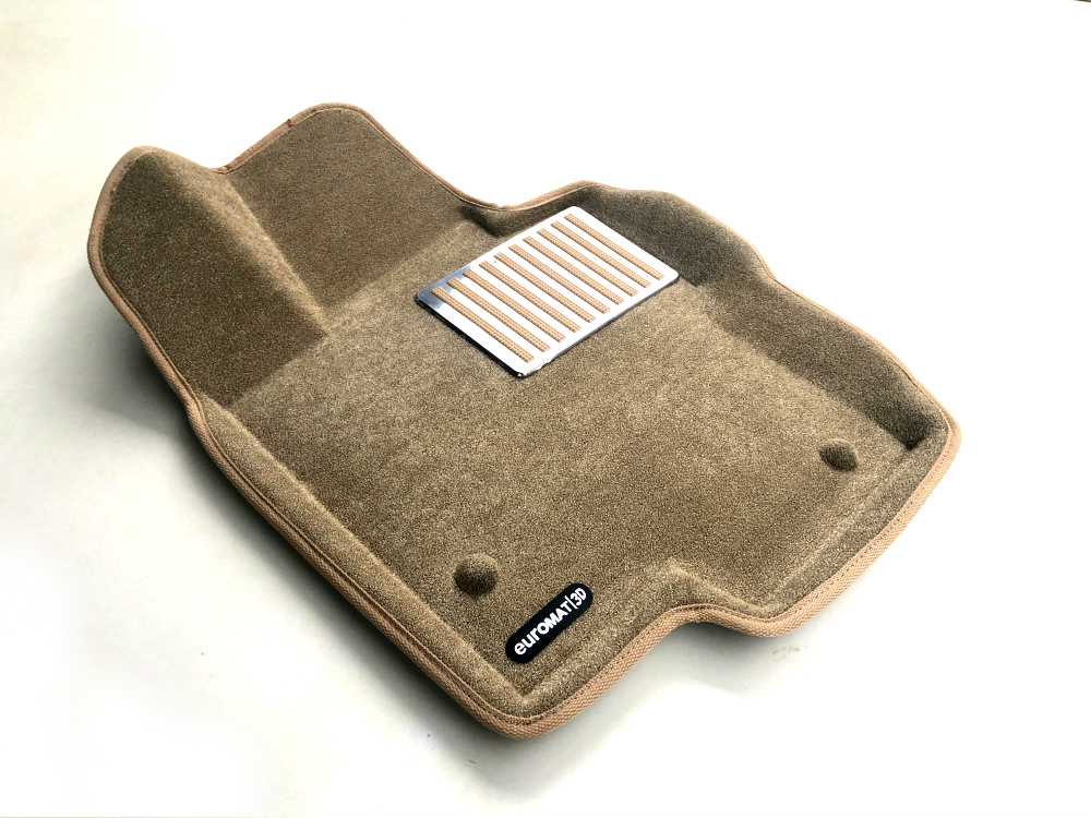 Коврики салона текст. 3D euro-std MERCEDES W167 (GLE-Class) (2019-) (EM3D) (БЕЖ) NP1